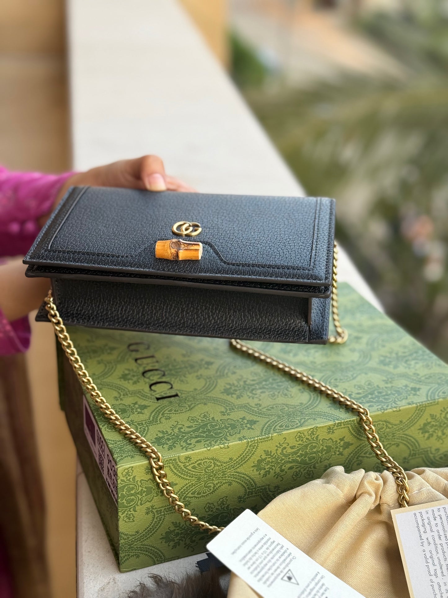 Gucci Diana Messenger Bag-Master Plus Series-Folding Box Packaging included.