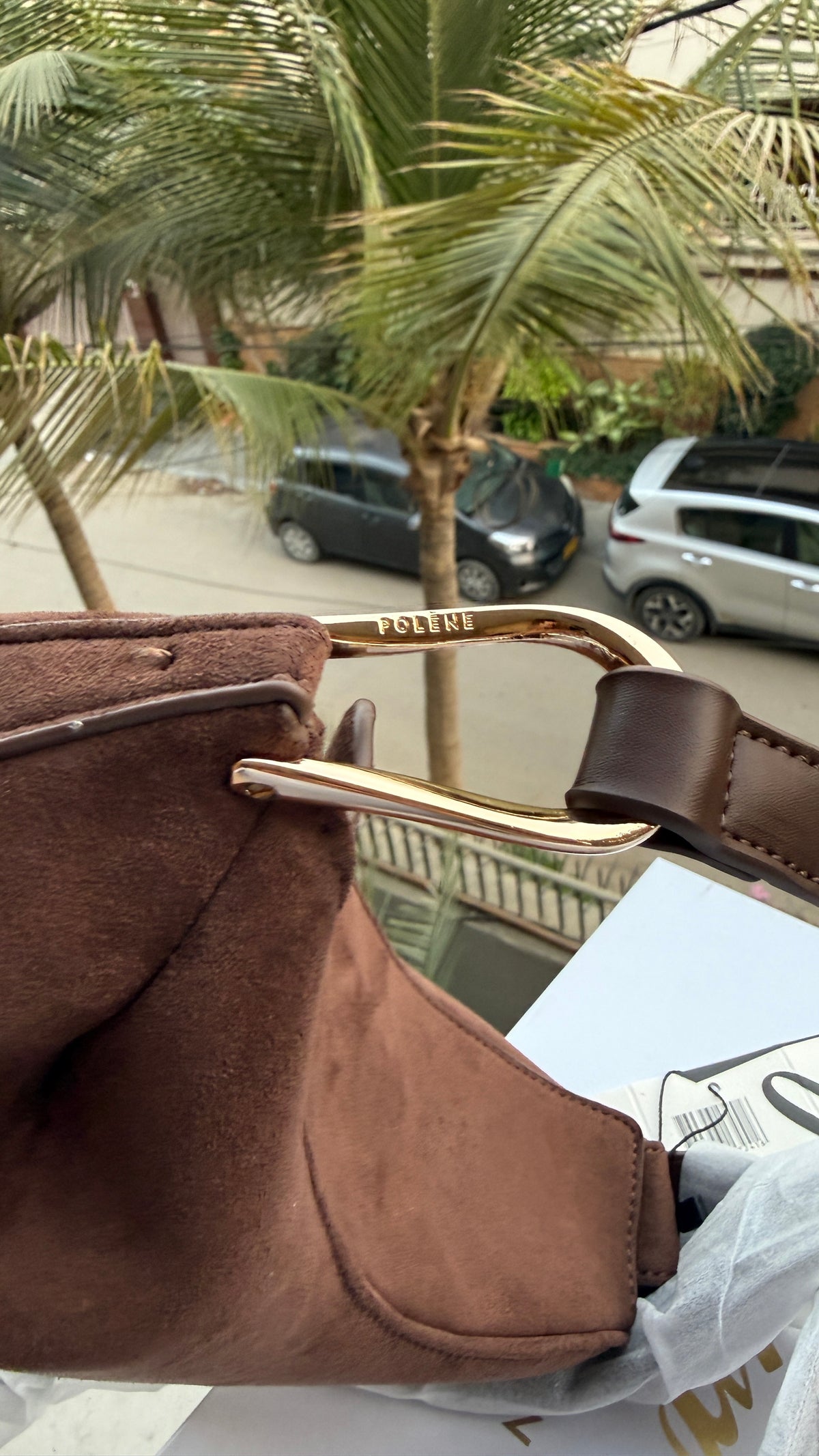 Polène Tonca Suede-Master Plus Series with box