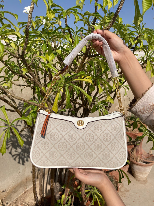 Tory Burch T Monogram Studio Bag- Master series