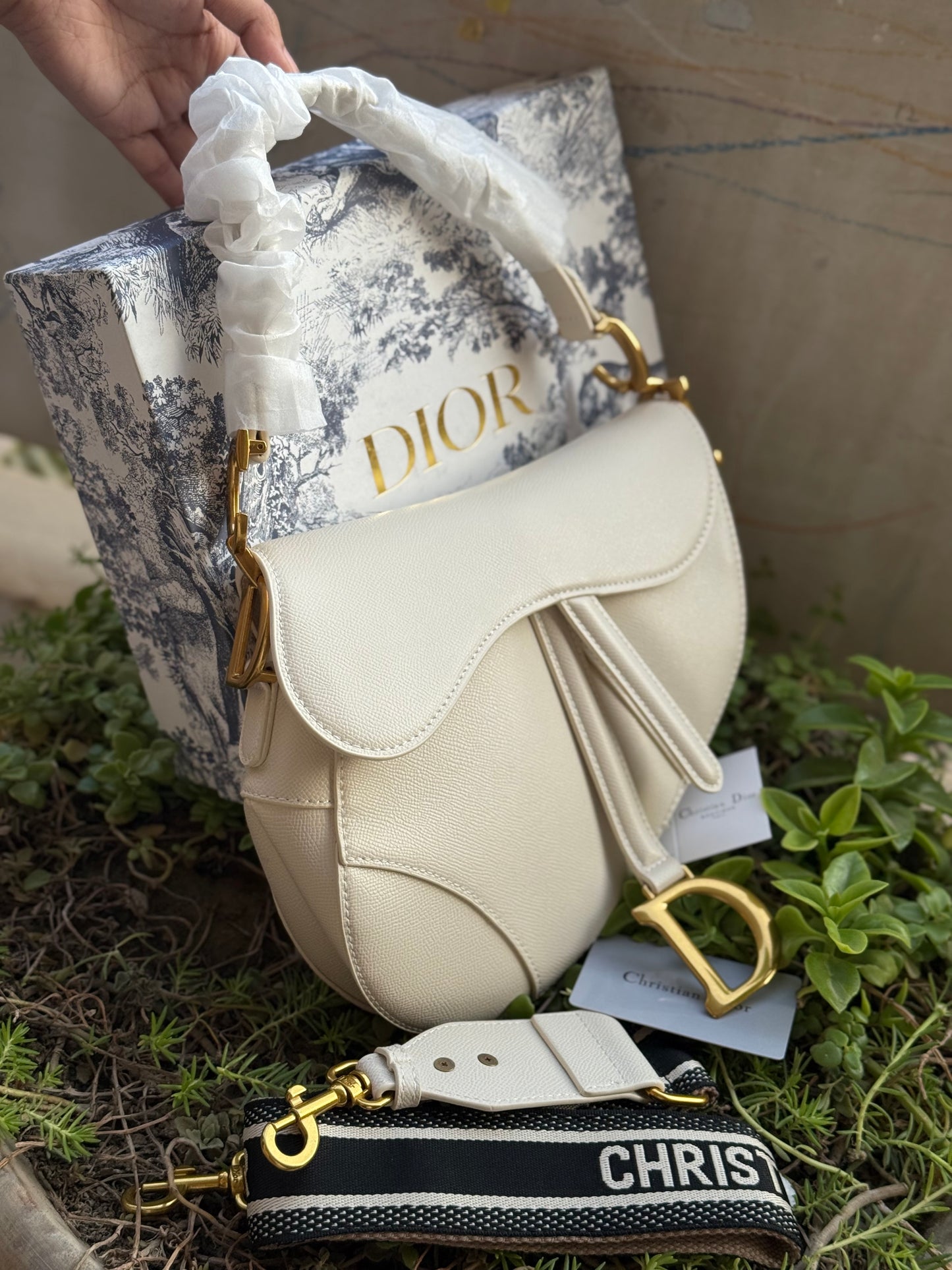 Christian Dior Saddle Bag-Master Plus Series-Box Packaging Include