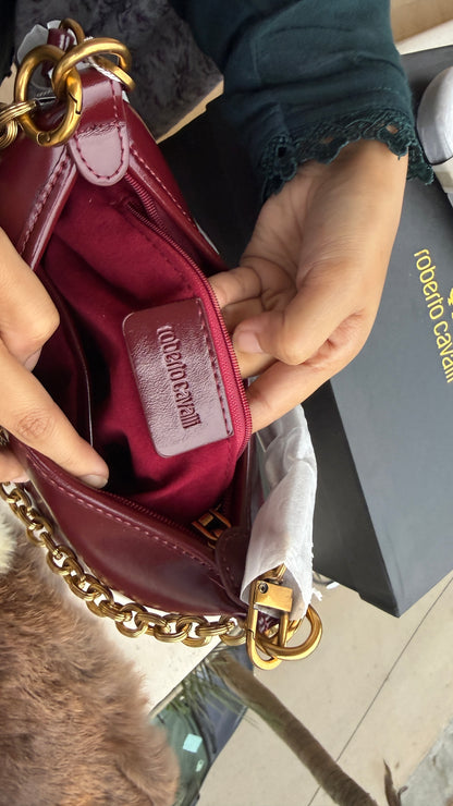 Roberto Cavalli Shoulder Bag-Master series with box.