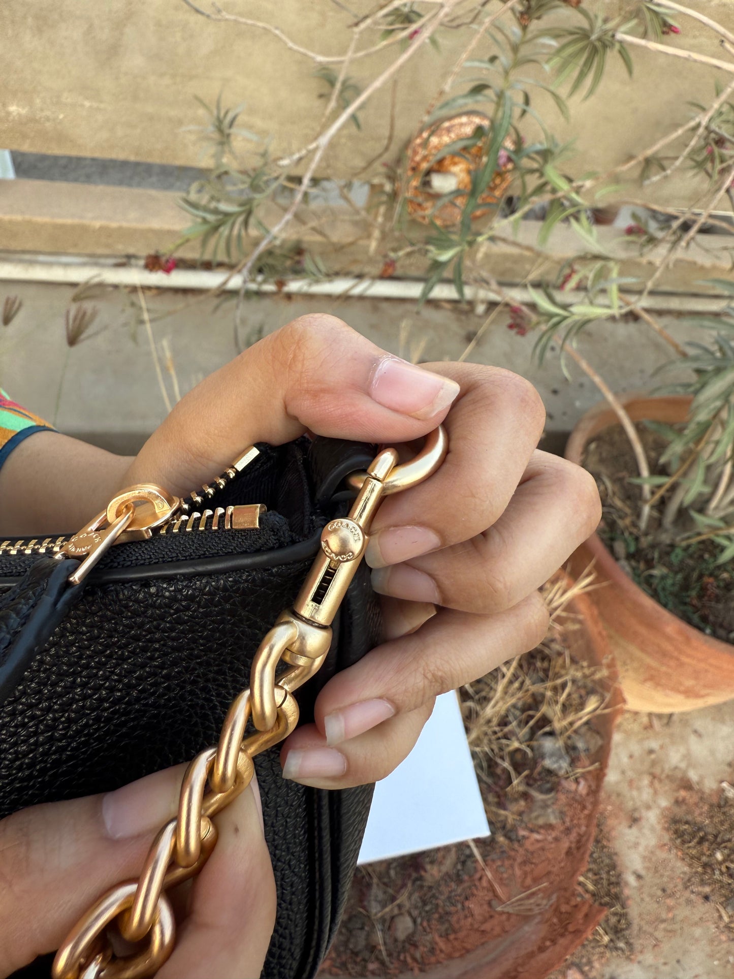 Coach Teri Hobo bag-With box-Master Series