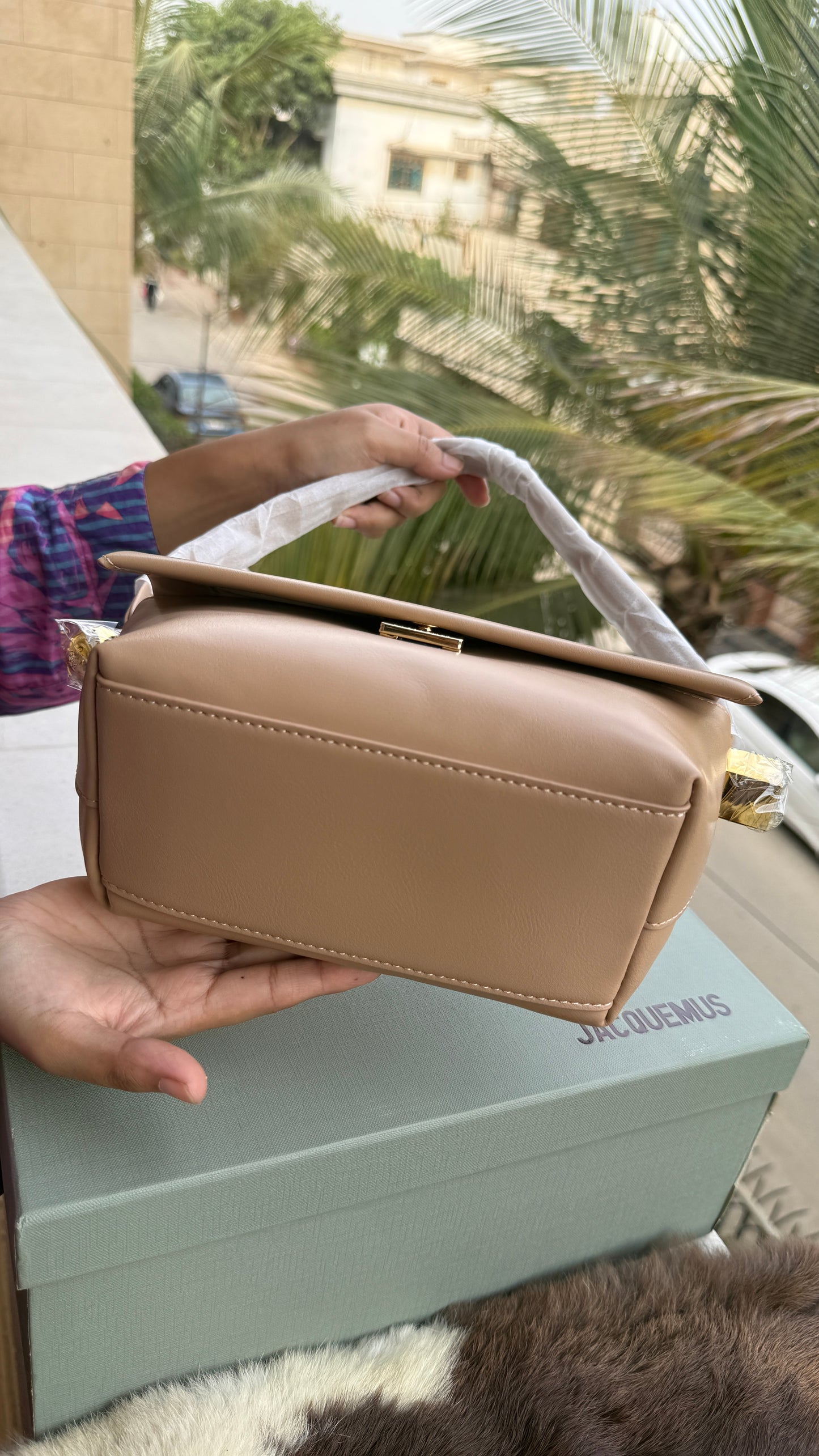 Jacquemus Le Rond Carré Shoulder Bag-Master Series-With box