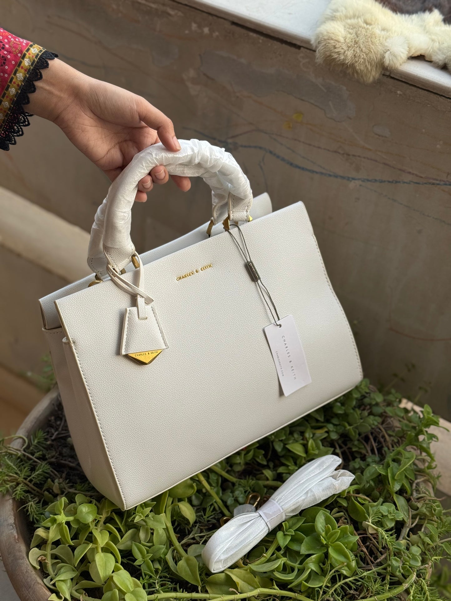 Charles & Keith Mirabelle Structured Handbag-Master Series