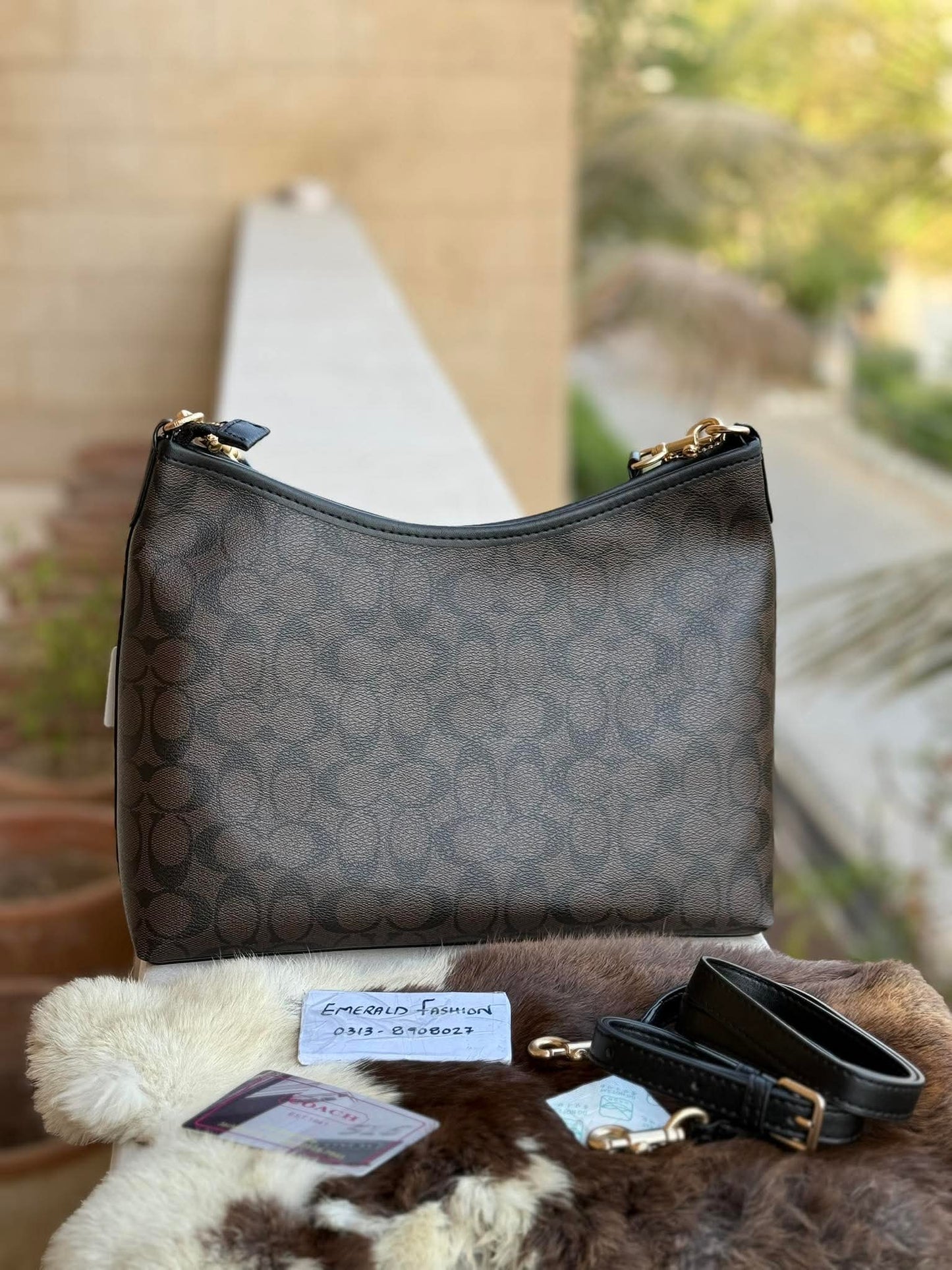 Coach Laurel Shoulder Bag Master Plus Series