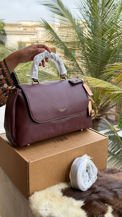 Coach Slouchy Rogue Top Handle bag-Master Plus Series.