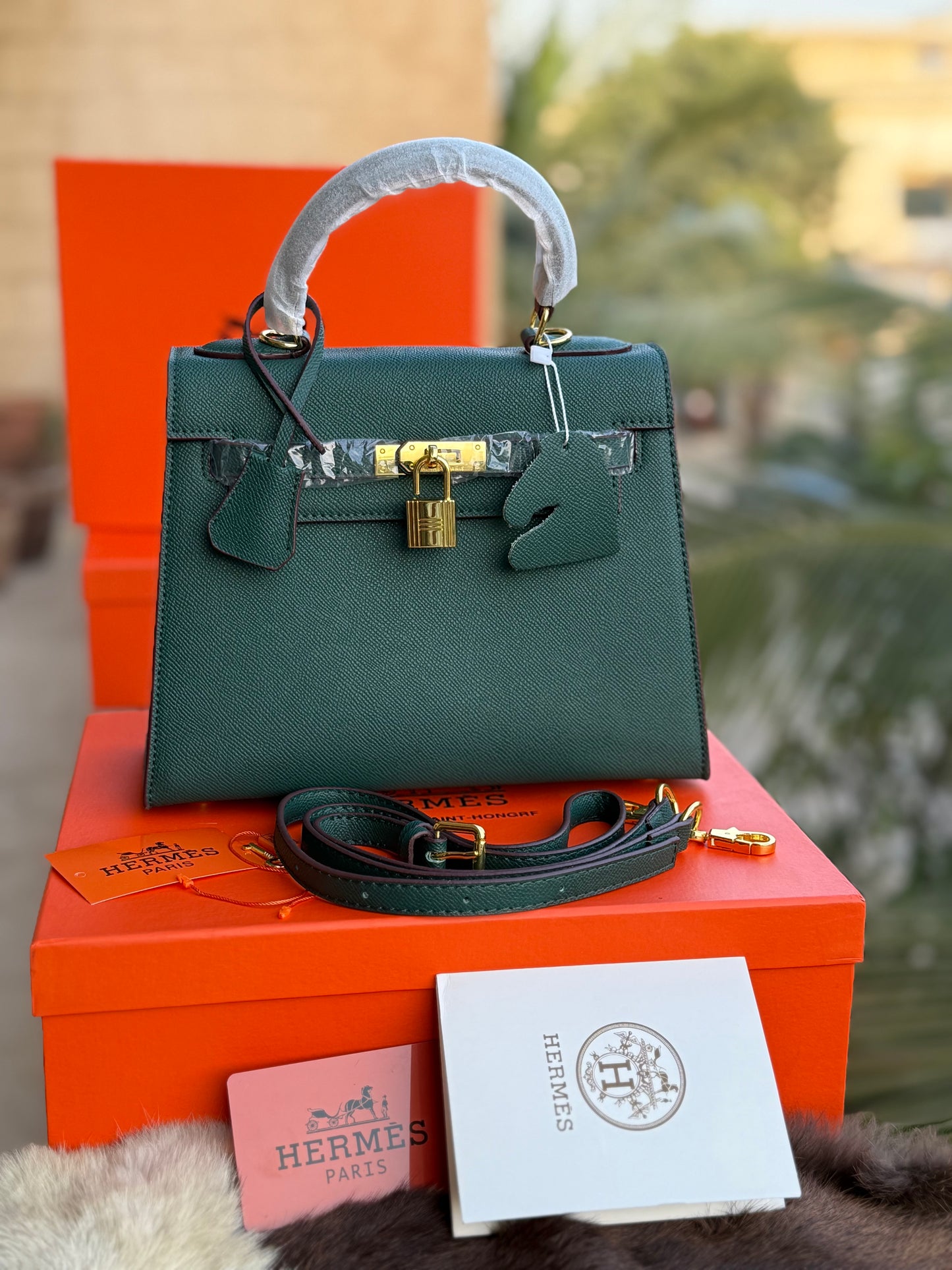 Hermés Kelly Bag-Master Series-Same As Original-Box Included