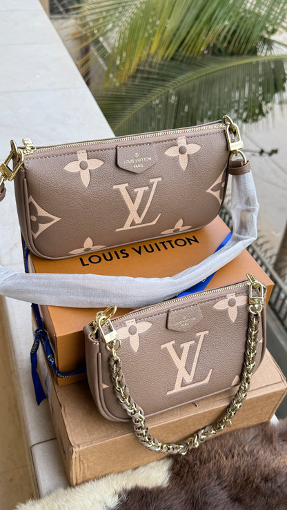 Louis Vuitton Multi Pochette Accessoires bag-Double Folding box-Master Series