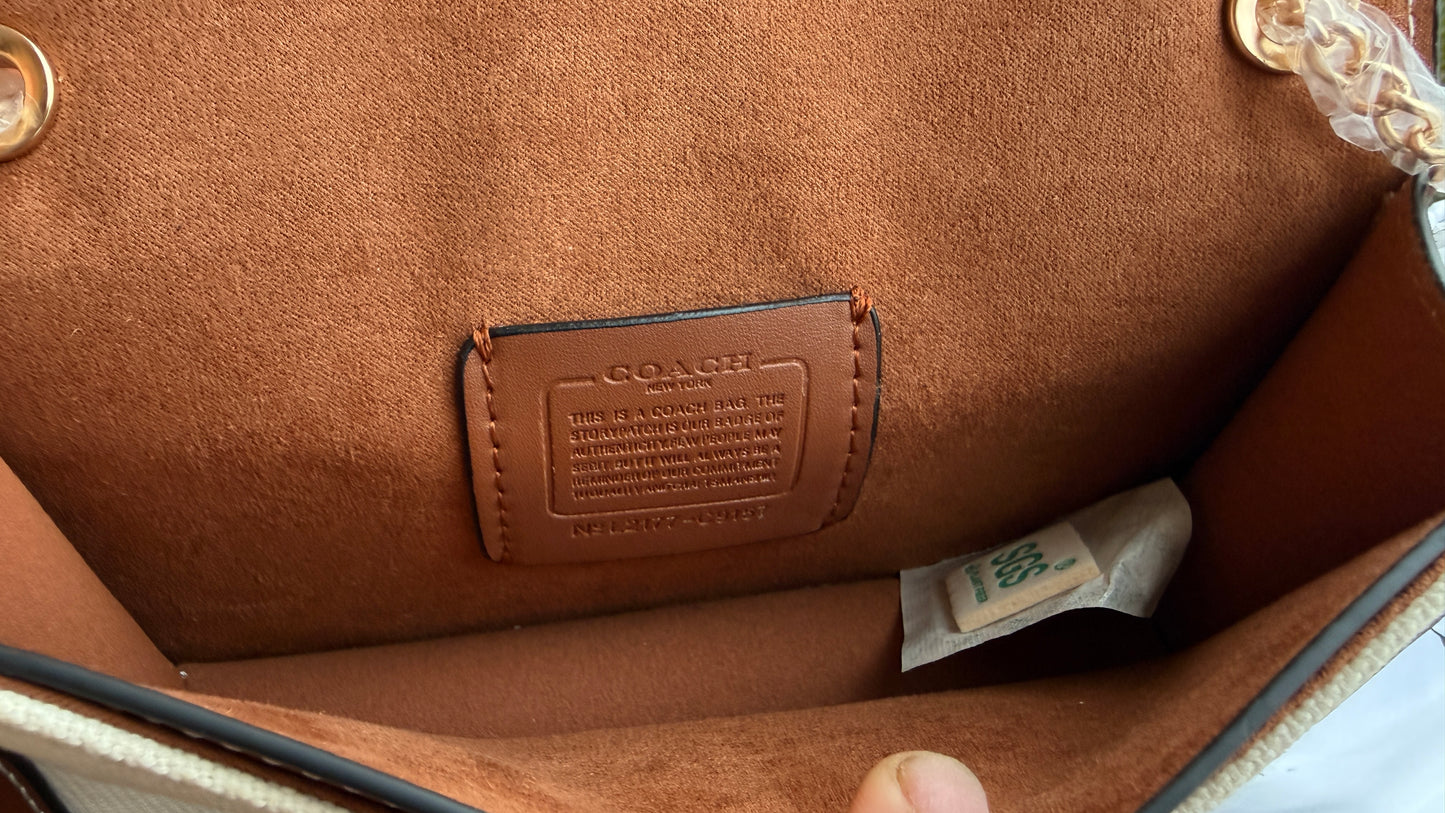 Coach Morgan Mini Crossbody/Shoulder-Master Plus Series-Folding double Box