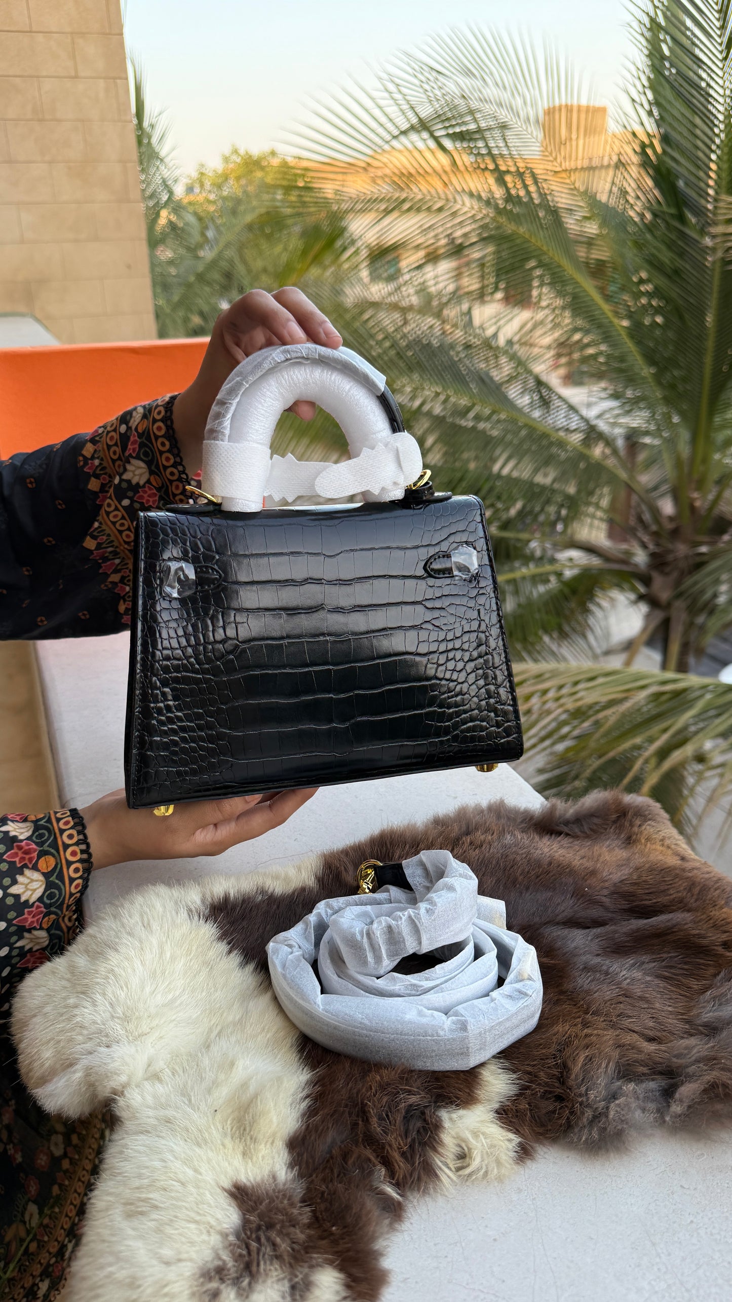 Inspired by Hermes Kelly mini bag