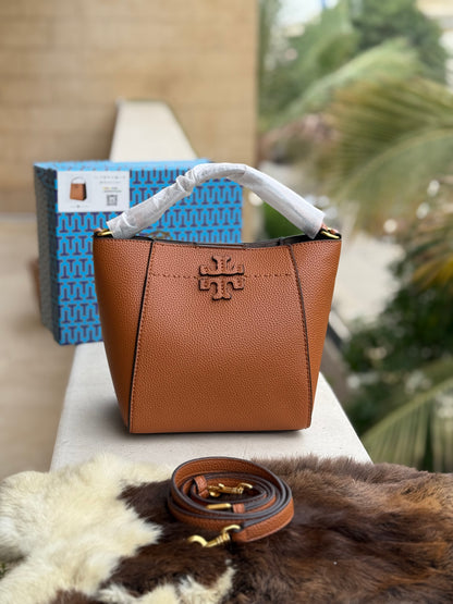 TORY BURCH MCGRAW BUCKET BAG ( Master Series )