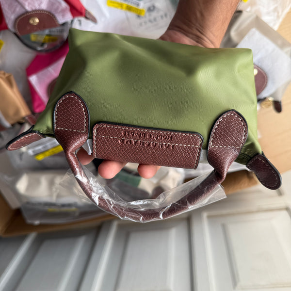 .LONG CHAMP LE PLIAGE ORIGINAL POUCH WITH HANDLE ( Master Series )