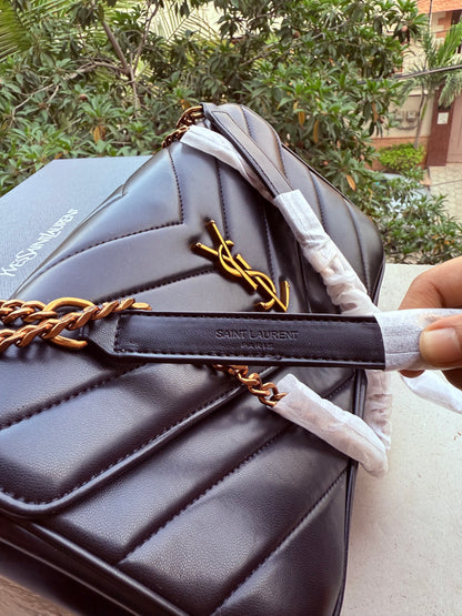 YSL Loulou Master Series With Box Black With Gold
