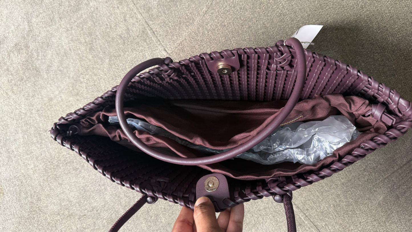 Zara braided elongated Shoulder/tote bag-Master Plus Series
