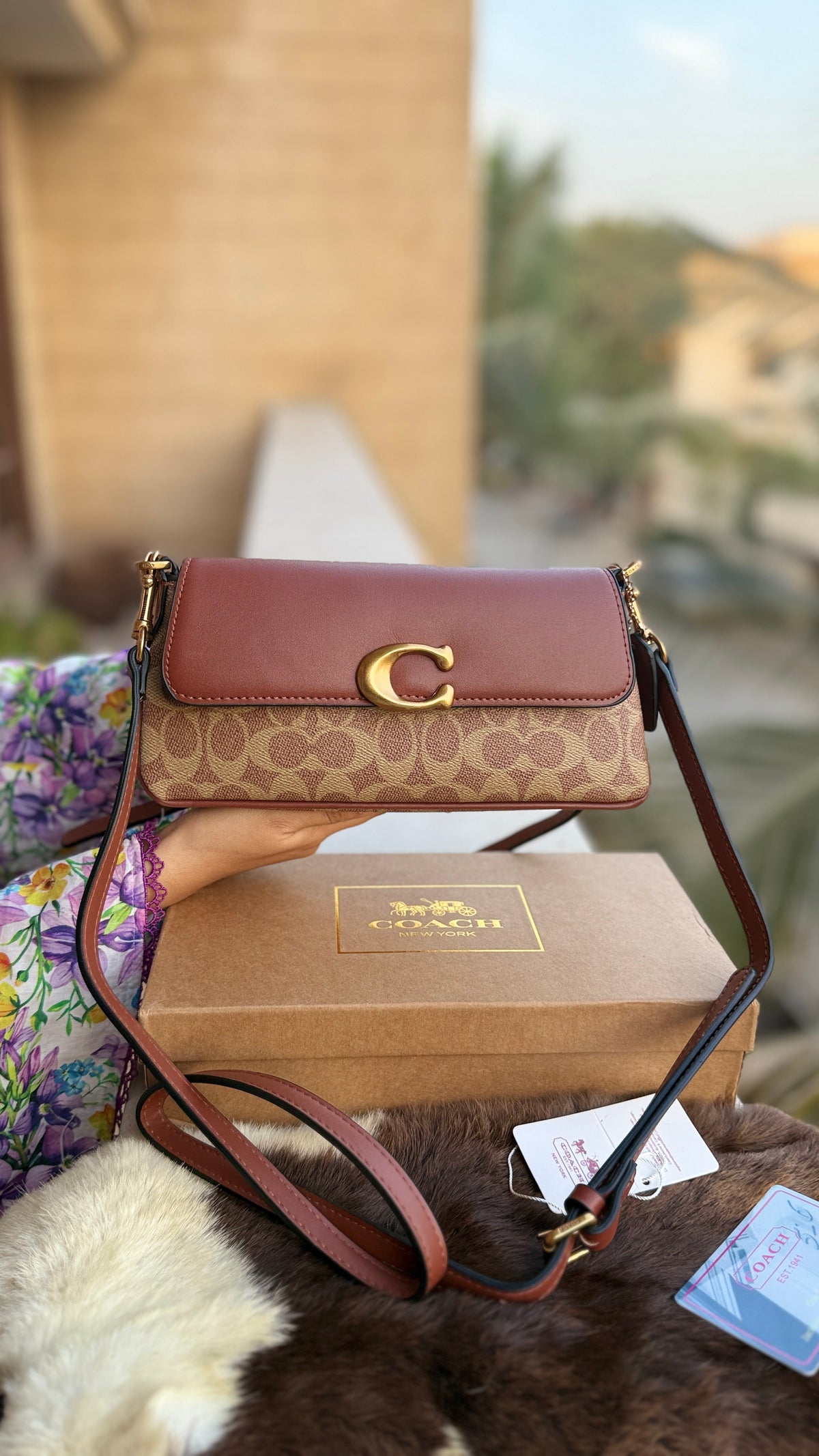 Coach Jet shoulder bag-Master Plus Series-With Box