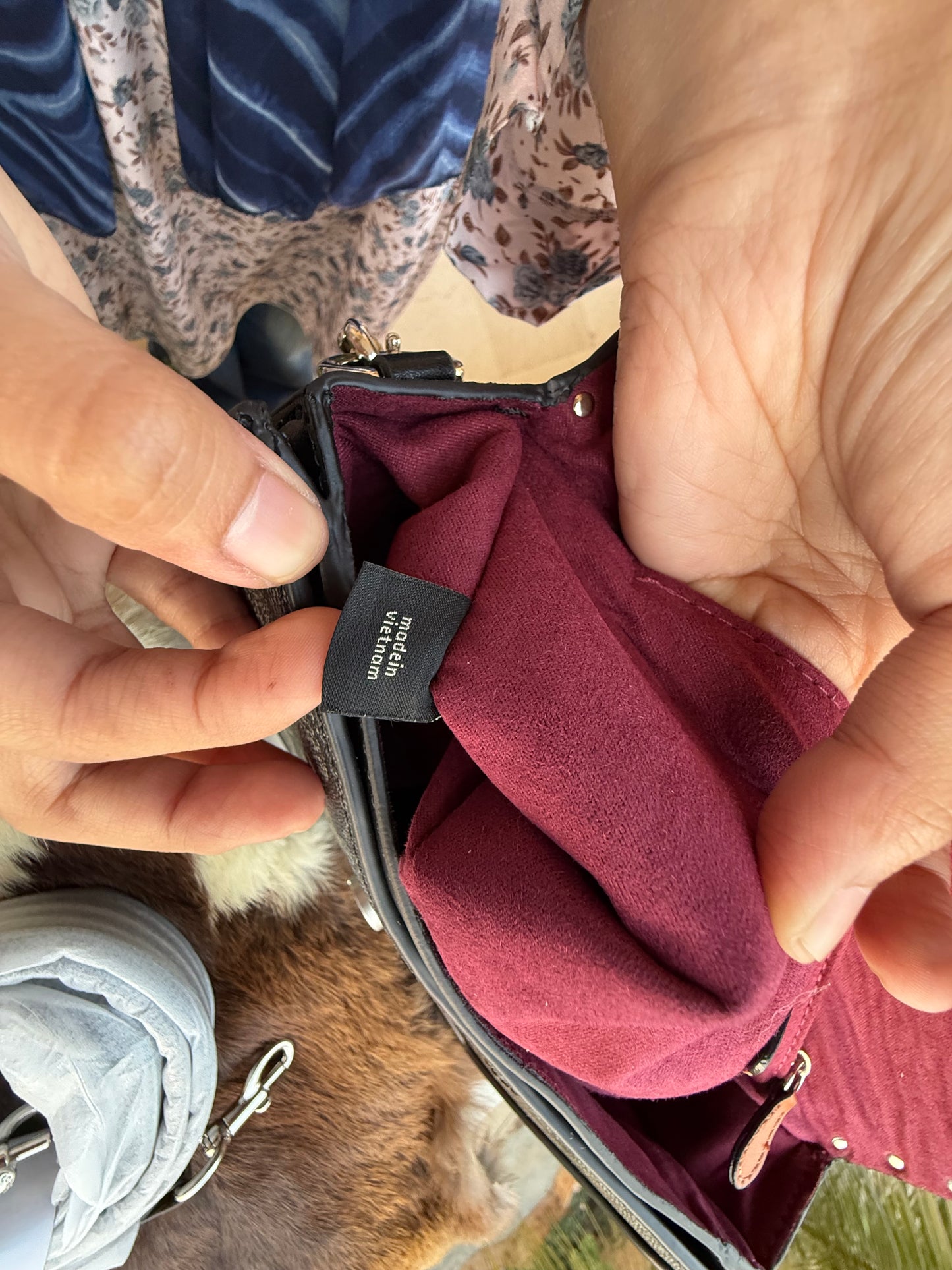 Coach Georgie Shoulder Bag In Signature Canvas With Rivets-Same as original-Master Plus Series