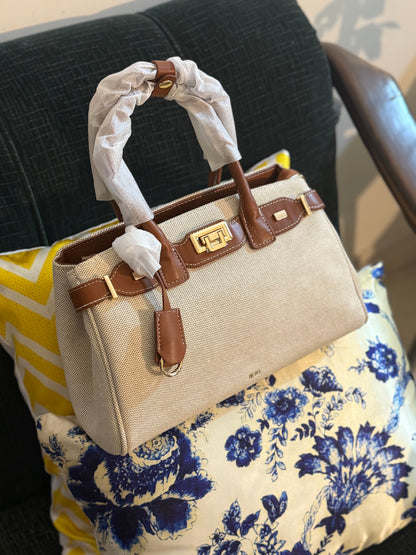 JW PEI Ziva Metal Lock Decoration Tote Bag-Master Series-Same as original