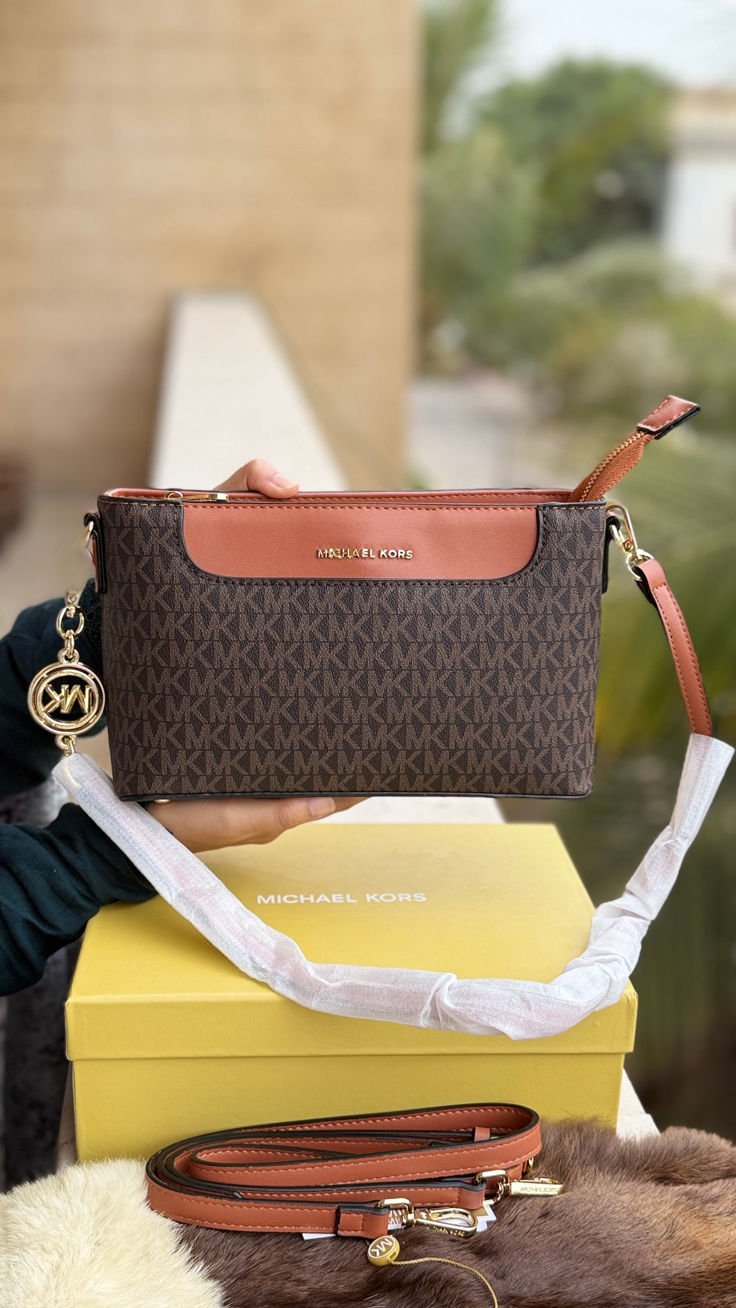 Michael Kors Crossbody/Shoulder Bag Master Series- With box