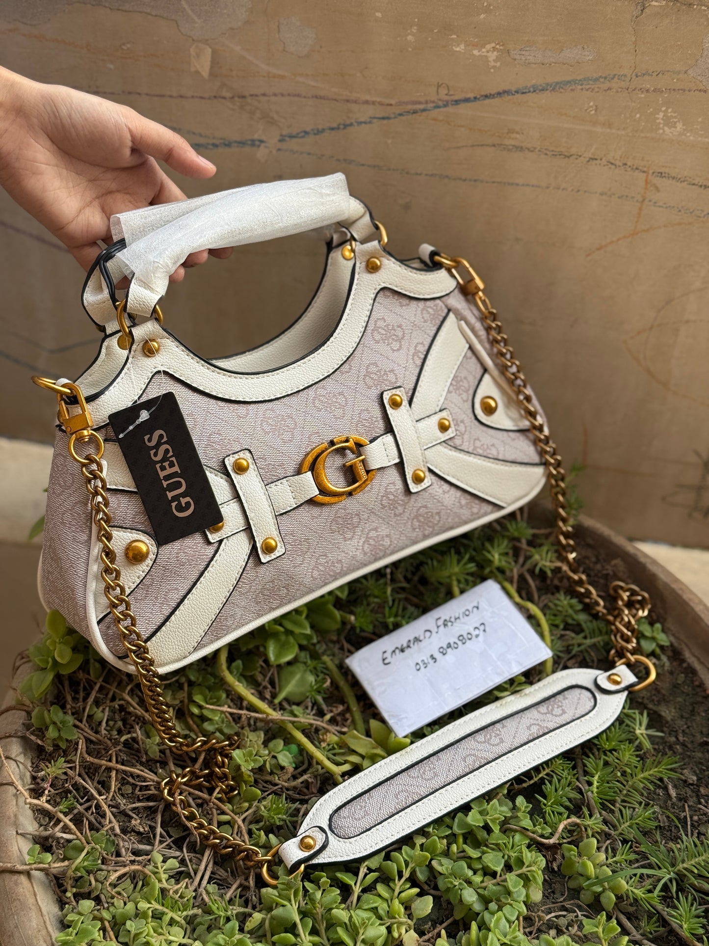 GUESS Mintha Satchel handbag-Master Series-Same as original