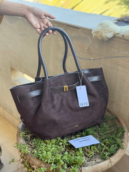 JW PEI Hana Medium Suede Tote Bag-Same as original-Master Series