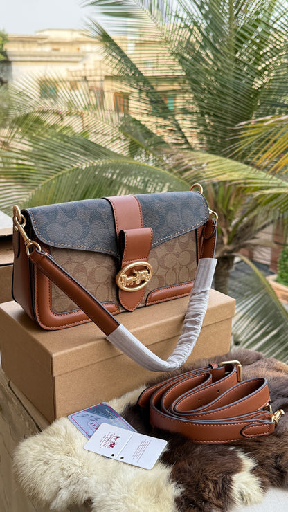 Coach Georgie Shoulder Bag-Double Folding Box-Master Plus Series