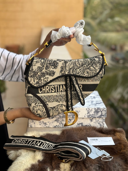 Christian Dior Saddle Bag-Master Plus Series-Box Packaging Include