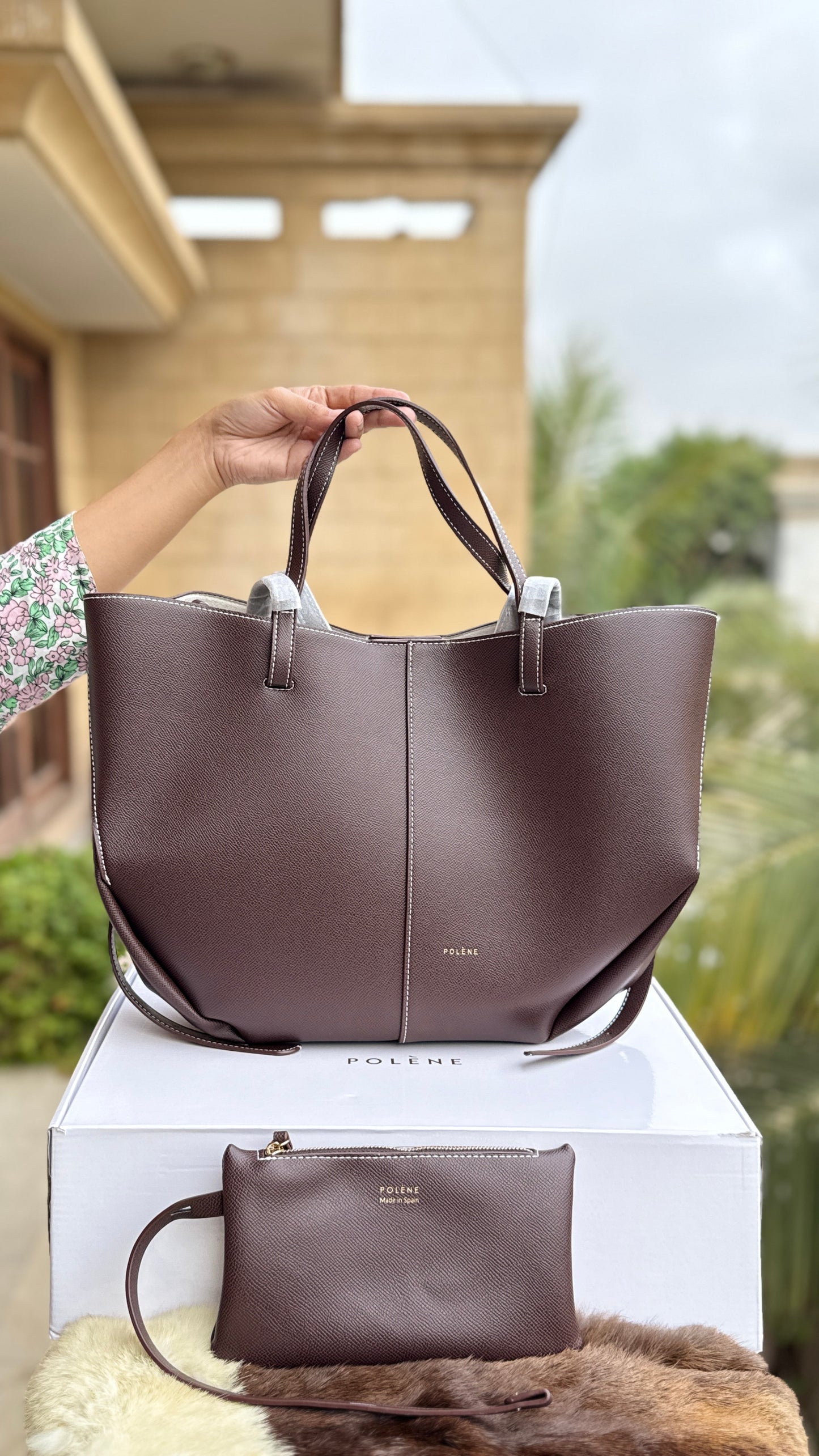 Polène Cyme Textured Edition! AAA-Top Quality With Folding Box.
