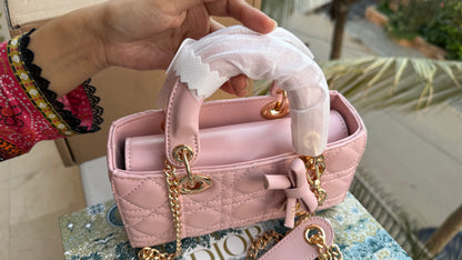 Lady D-Joy Bag-Bow Edition-AAA Series-Double Folding box