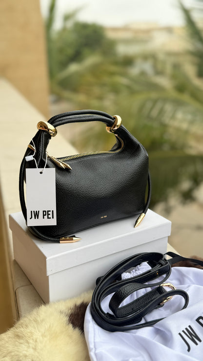 JW PEI Ellie Top Handle Bag-Master Plus Series-With Box-Coffee beans color.