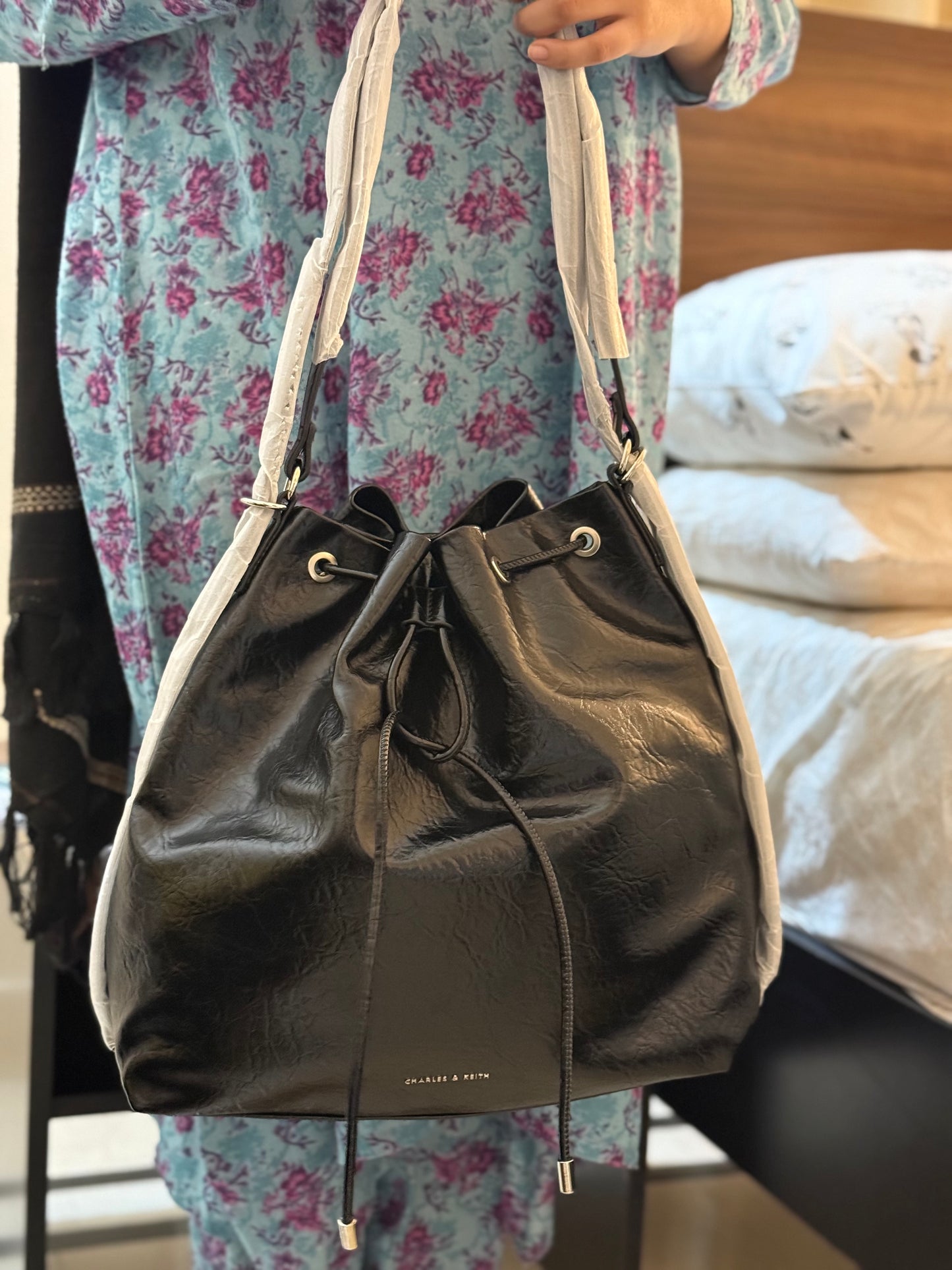 .C&K Neva 2 Way Backpack + Bucket Bag