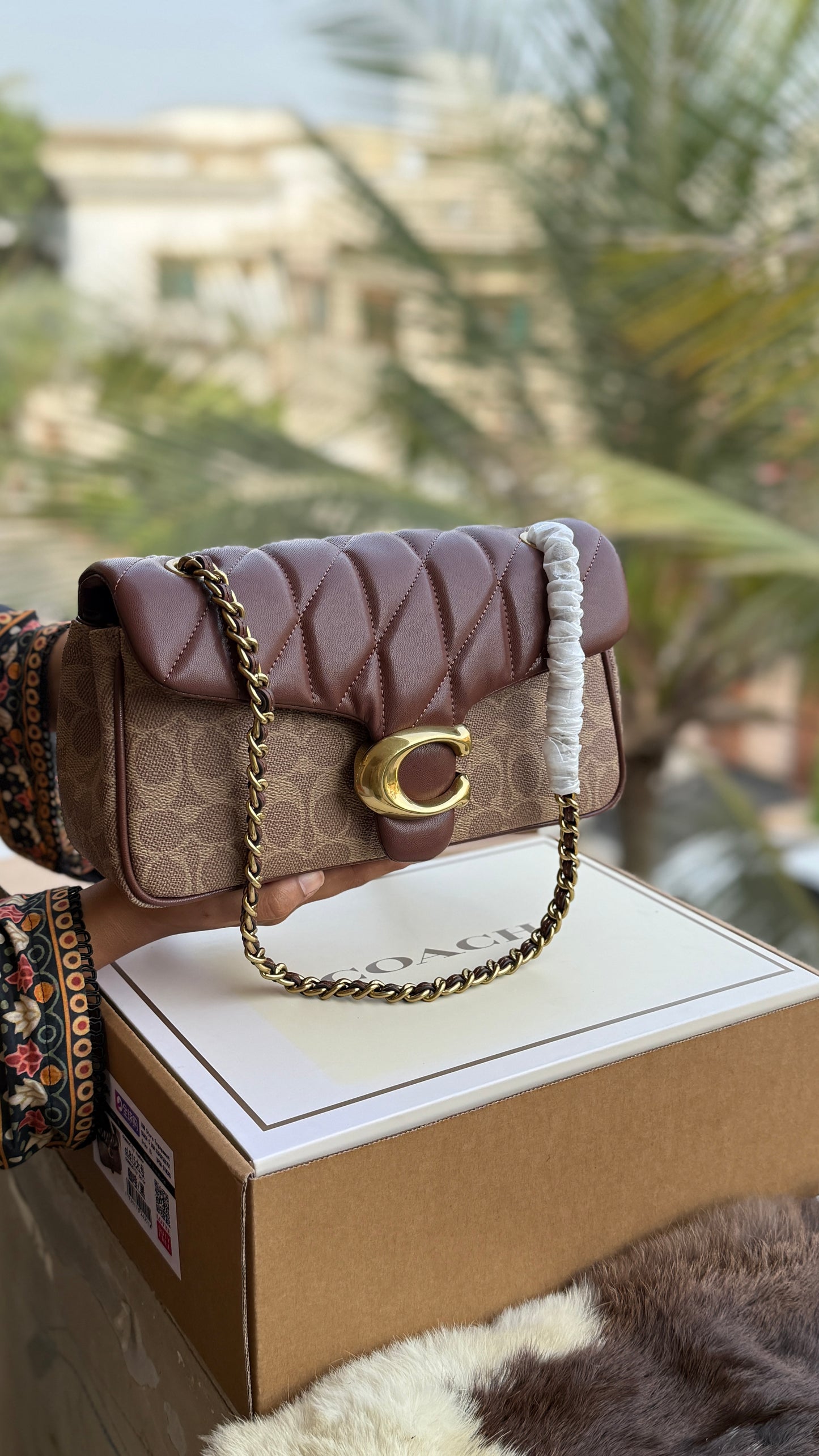 Coach Tabby 26 Quilted Shoulder Bag-Top Quality-Double Box