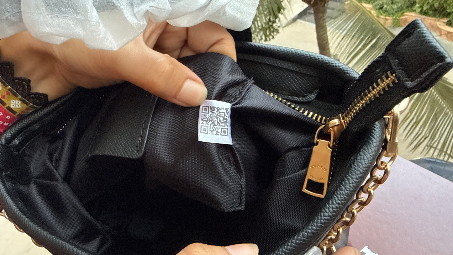 Coach City Mini Tote Bag-With Wallet & Charm Chain-Box Included-Master Plus Series.