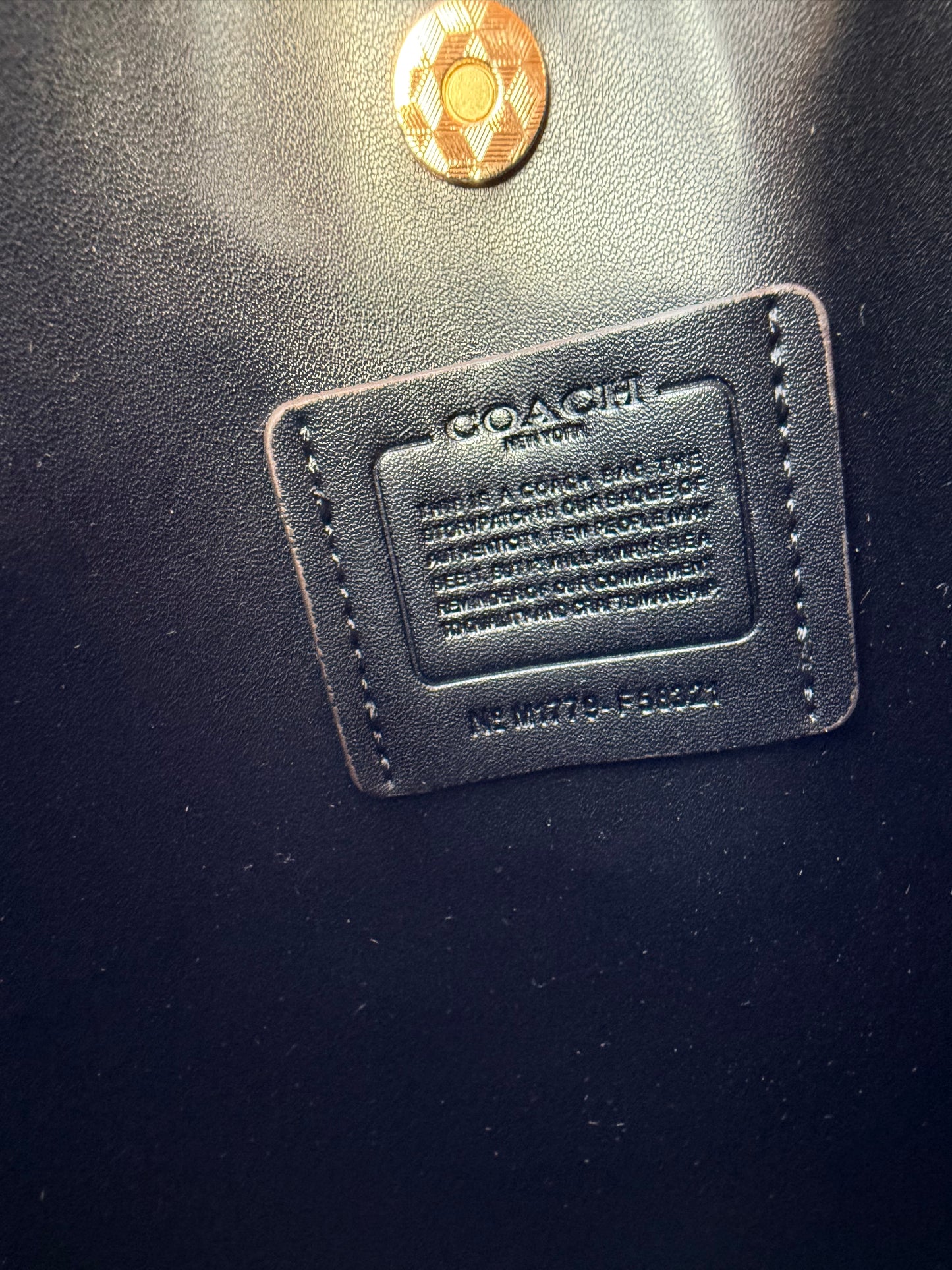 Coach Mollie 22 Bucket Bag Master Plus Series With box