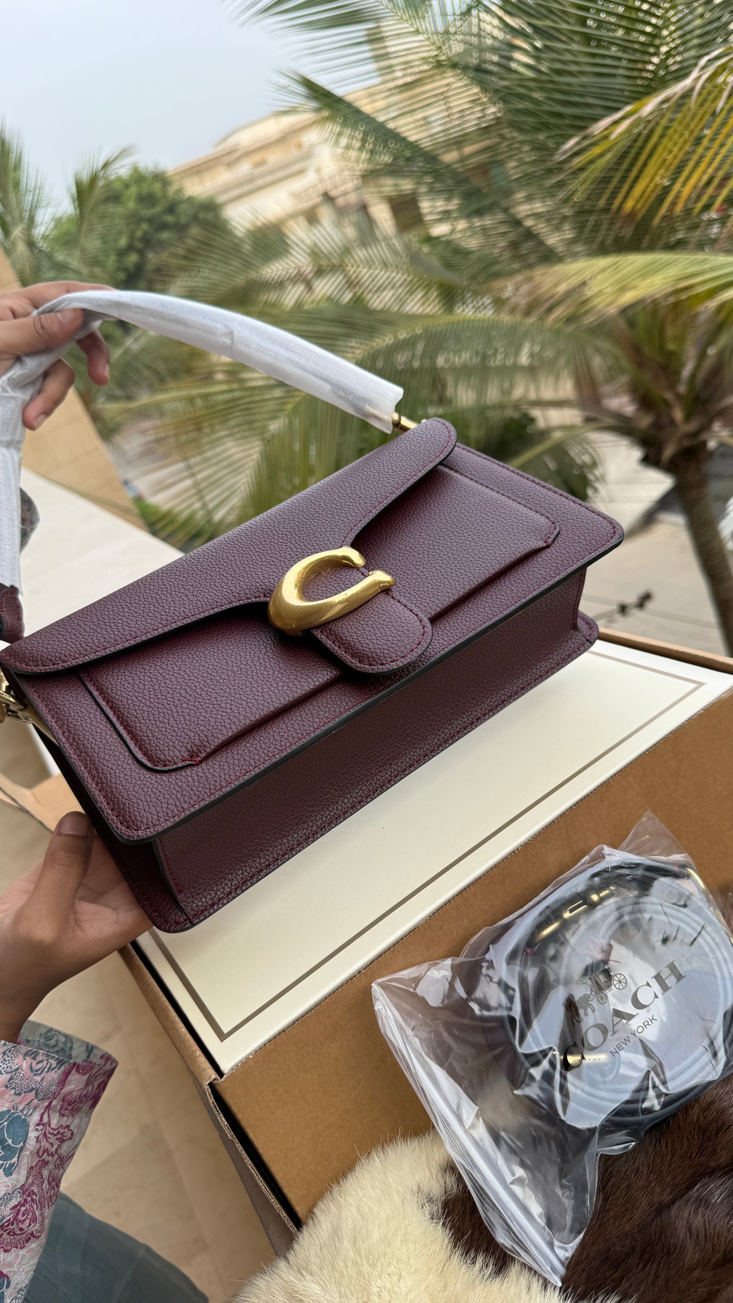 Coach Tabby 26 Shoulder Bag-Top Quality-Master Plus With Double Folding box.