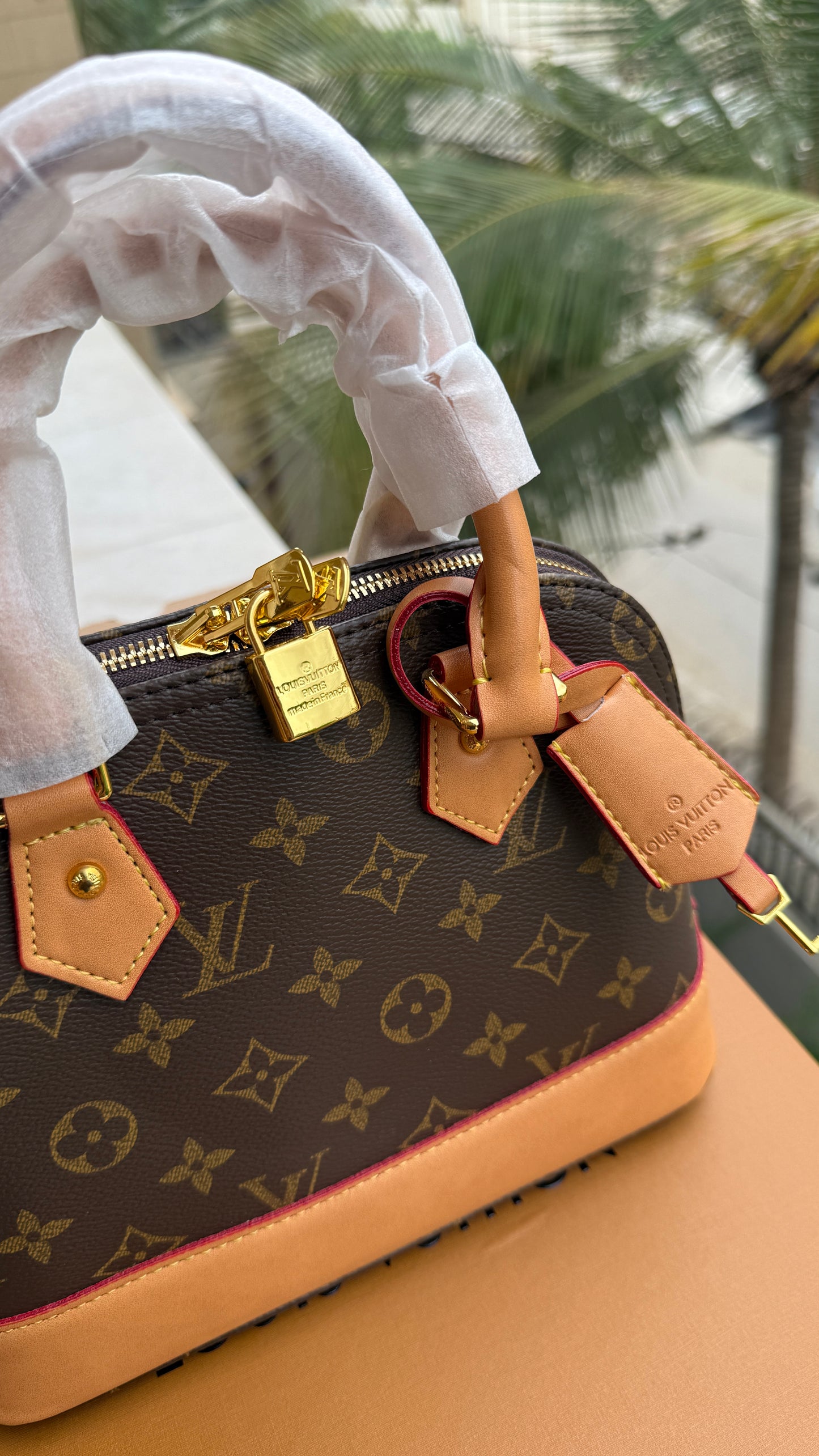 Louis Vuitton Alma BB handbag-Double box-Master Plus Series