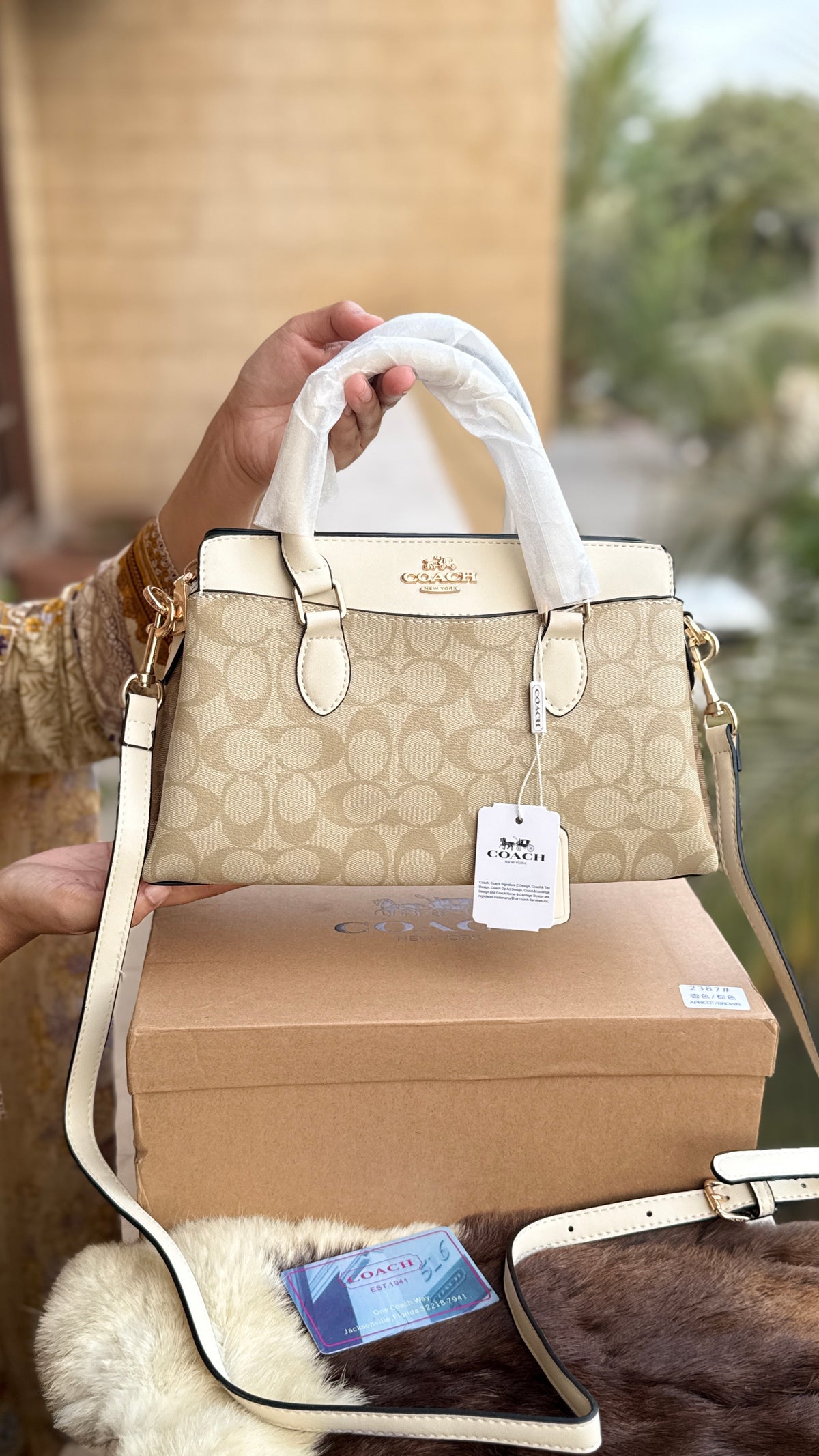 Coach Darcie Caryall mini-Box Packaging-Master Series
