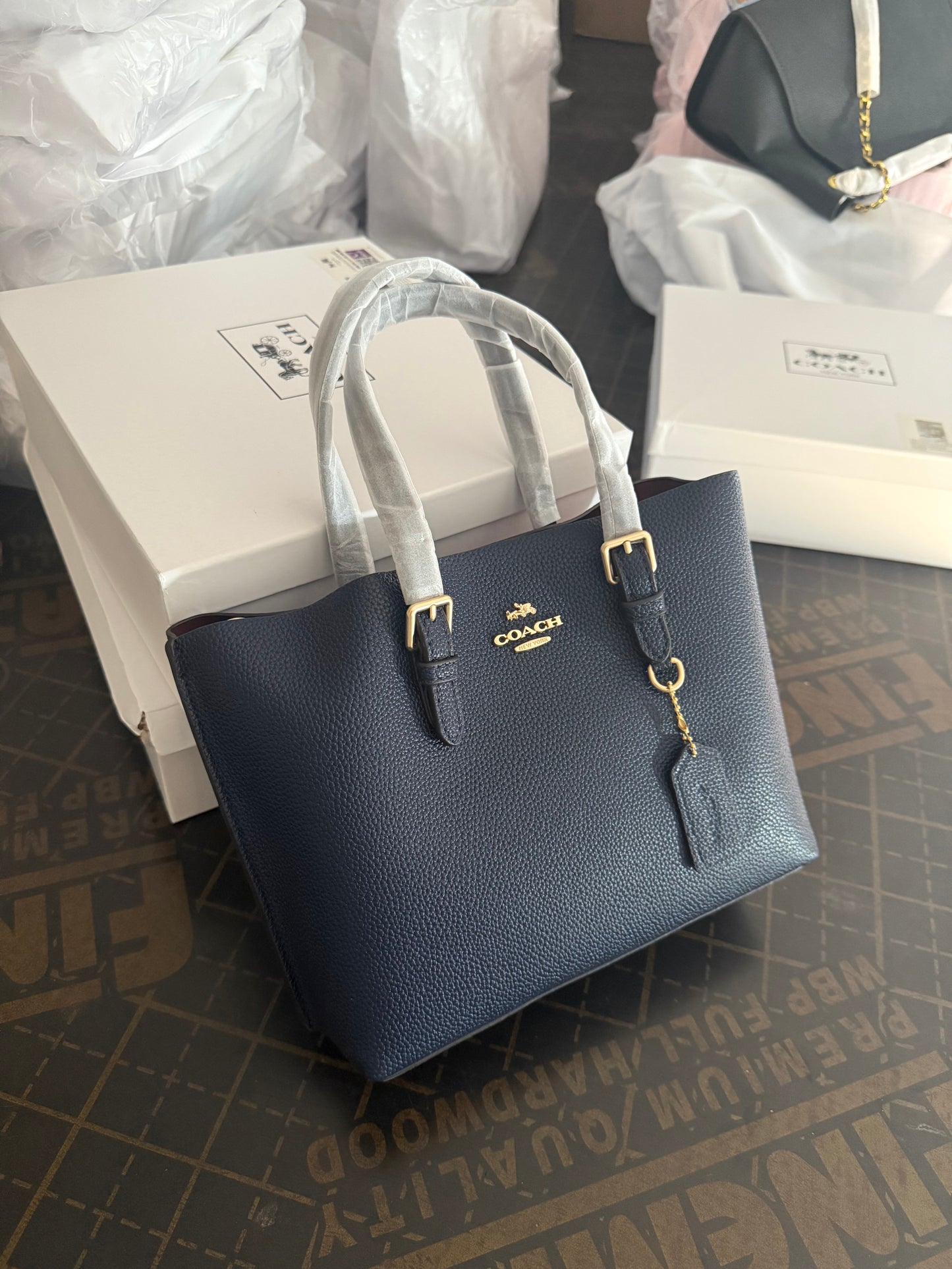 Coach Mollie 25 Tote Bag! Master Series With Box Packaging.