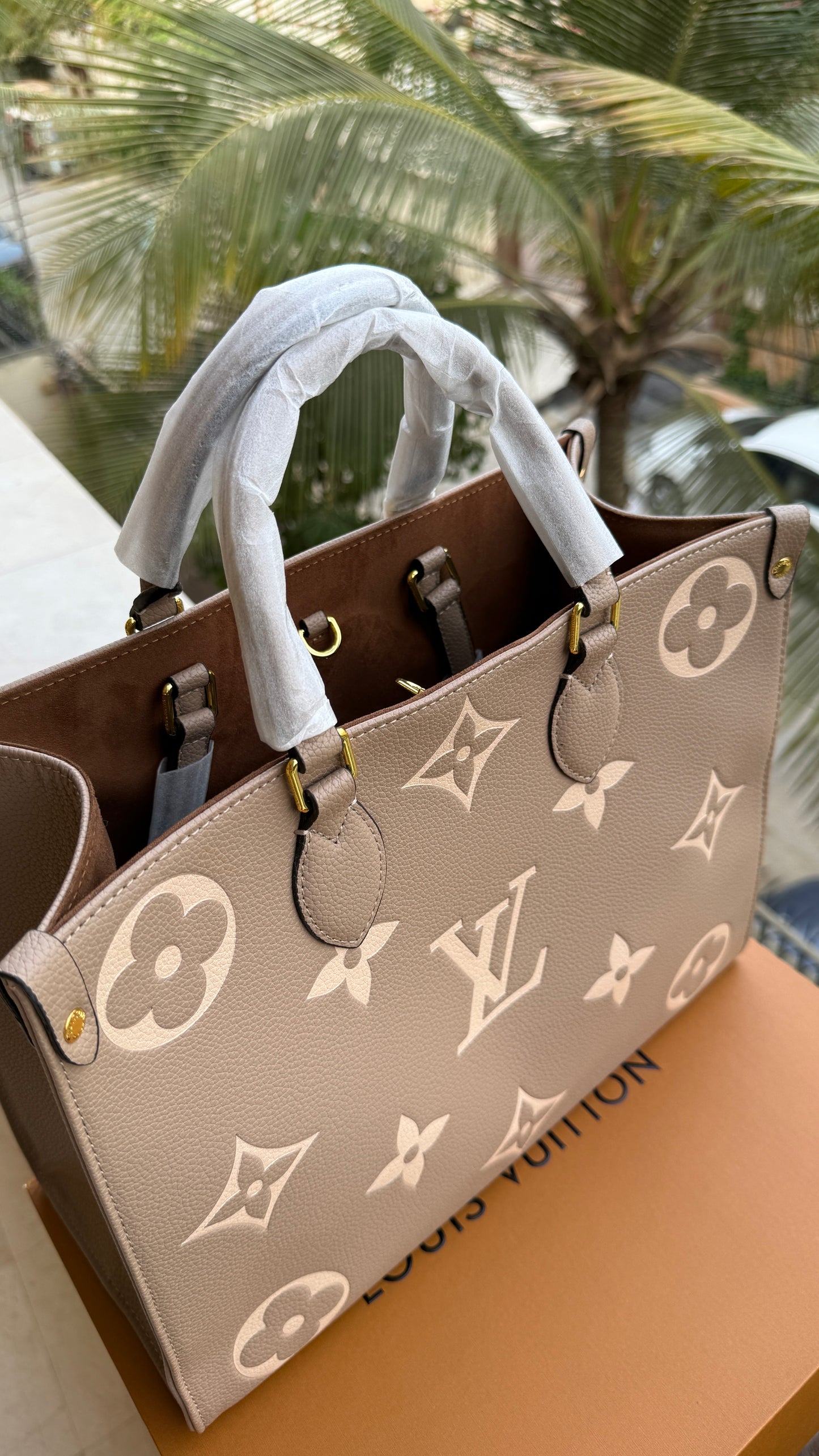Louis Vuitton On The Go Tote With Double Box-Master Plus Series