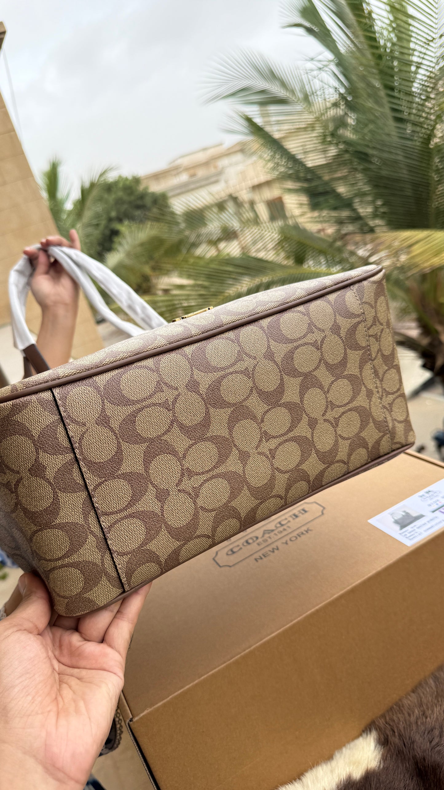 Coach Outlet Meadow Shoulder Bag-Folding Box-Master Series