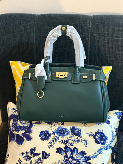 JW PEI Ziva Metal Lock Decoration Tote Bag-Master Series-Same as original