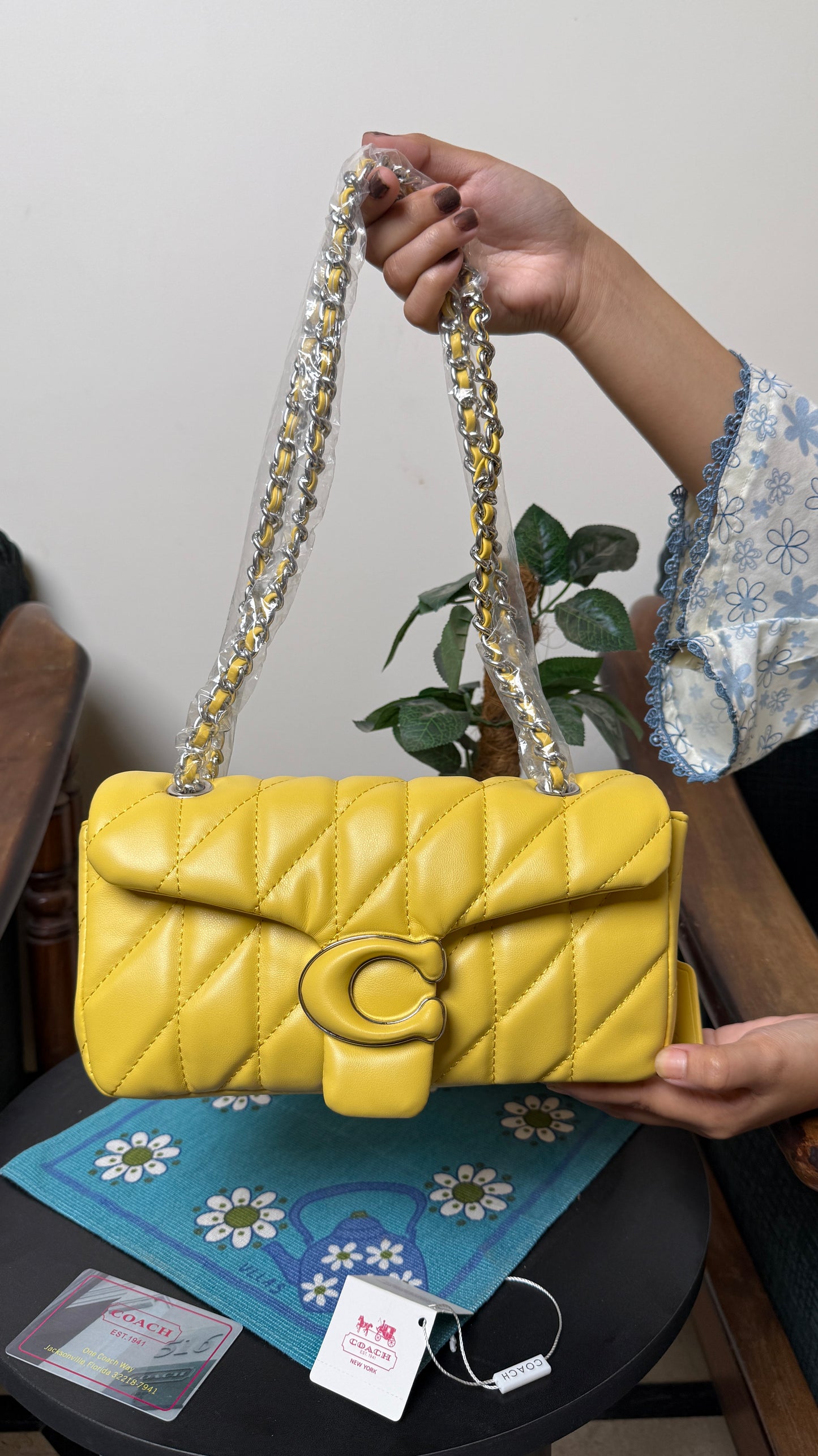 Coach Quilted Tabby 20 Shoulder Bag-Master Series-With Box