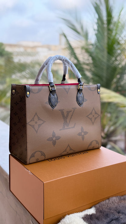 Louis Vuitton On The Go Tote With Double Box-Master Plus Series