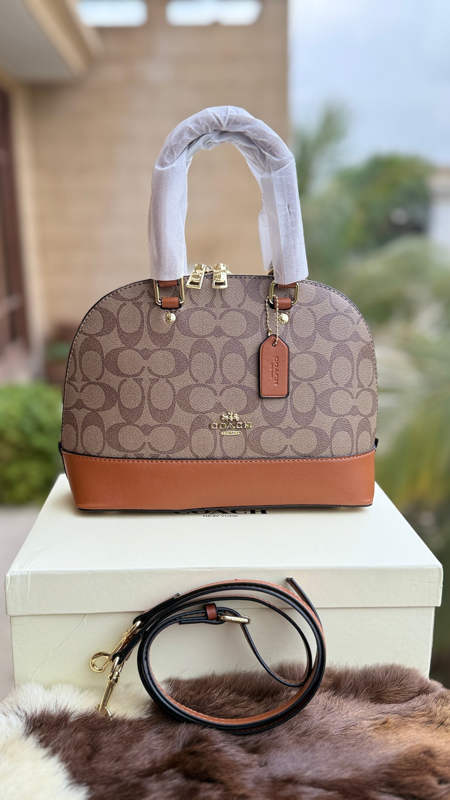 Coach Mini Sierra Satchel-With box Master Series