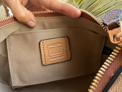 Coach Teri Hobo bag-With box-Master Series