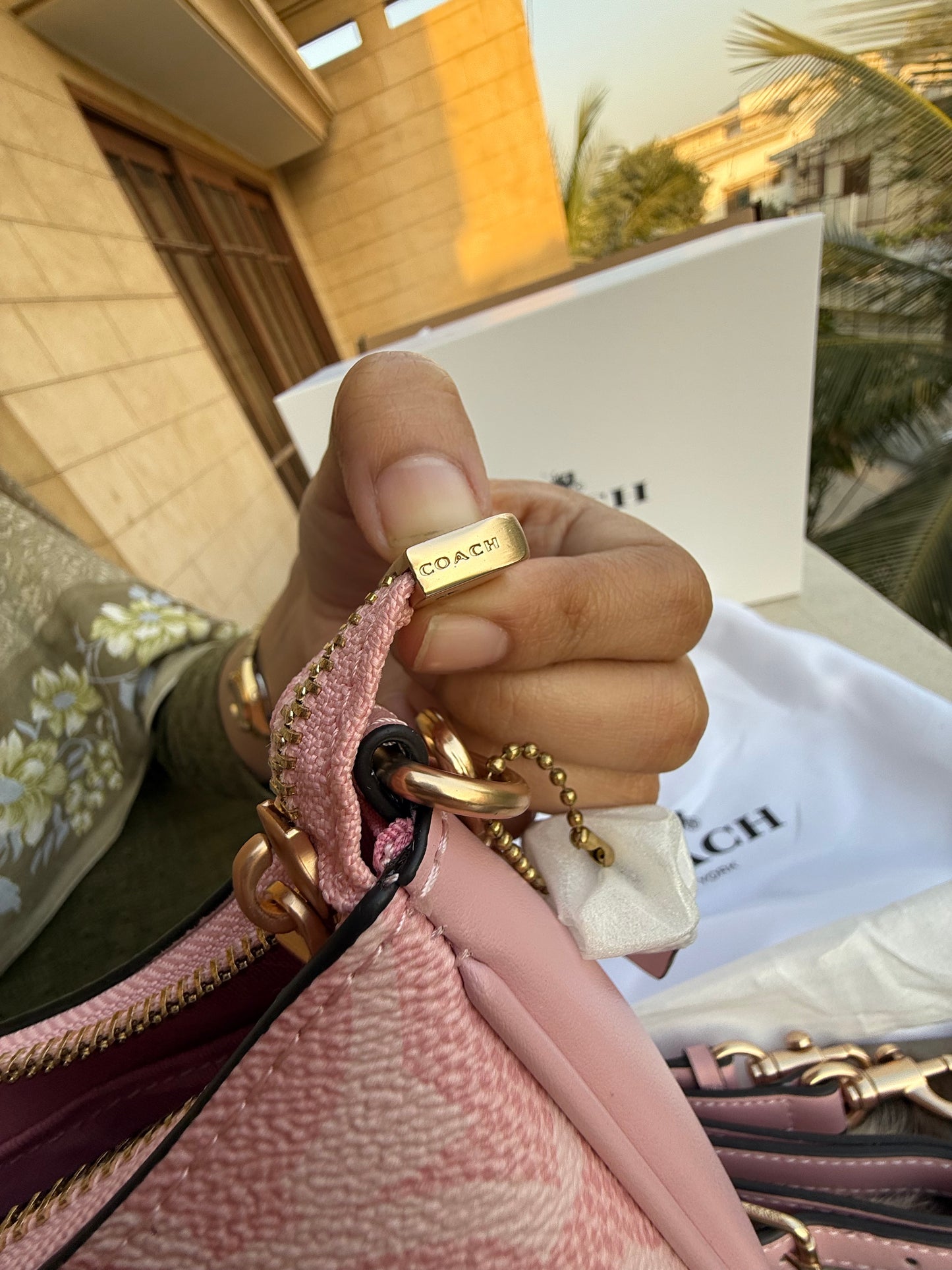 Coach Teri Hobo-Master Plus Series-Double folding box packaging