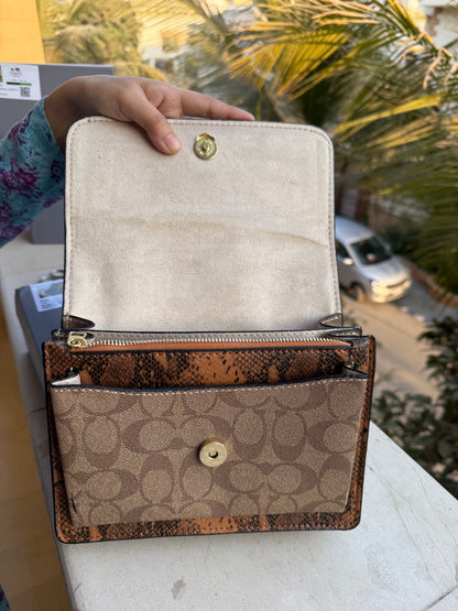 COACH KLARE Crossbody Bag Green