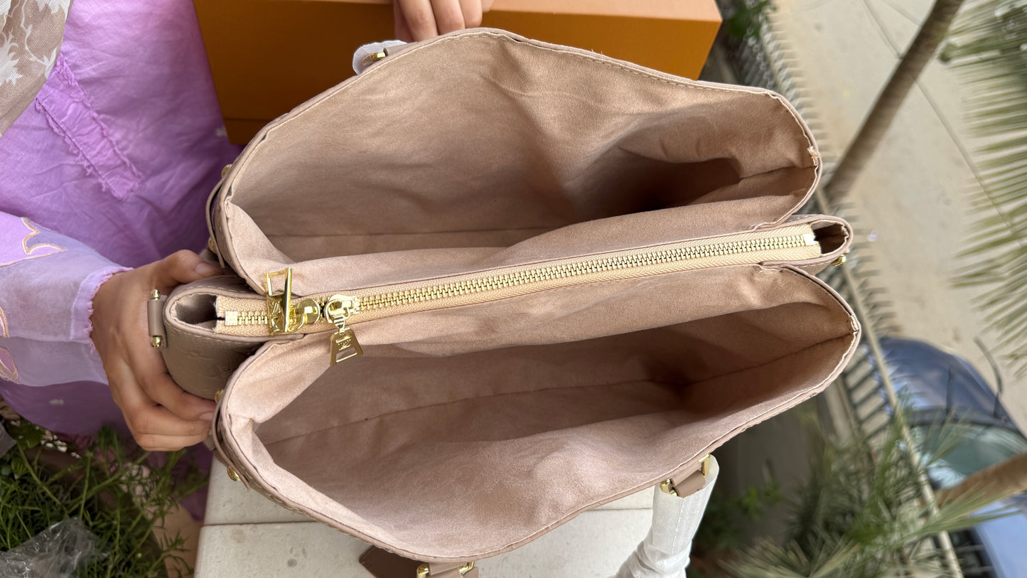 Louis Vuitton soufflot Tote With Double Box-Master Plus Series.
