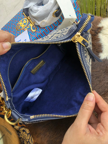 Tory Burch! T Monogram Studio bag. Master series