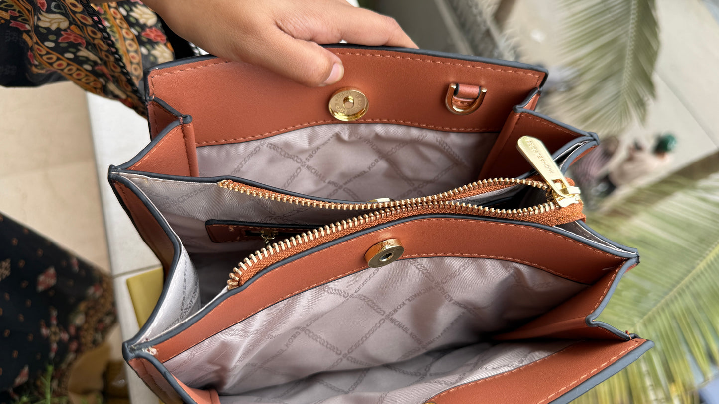 Michael Kors Satchel Small-With box-Master Series
