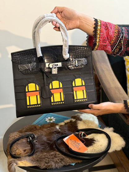 Hermès Birkin Faubourg Sellier-Midnight Black